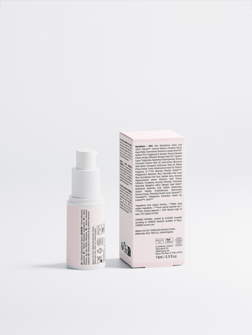 Ögon serum – Gentle Retinol Alternative för mörka ringar & fina linjer