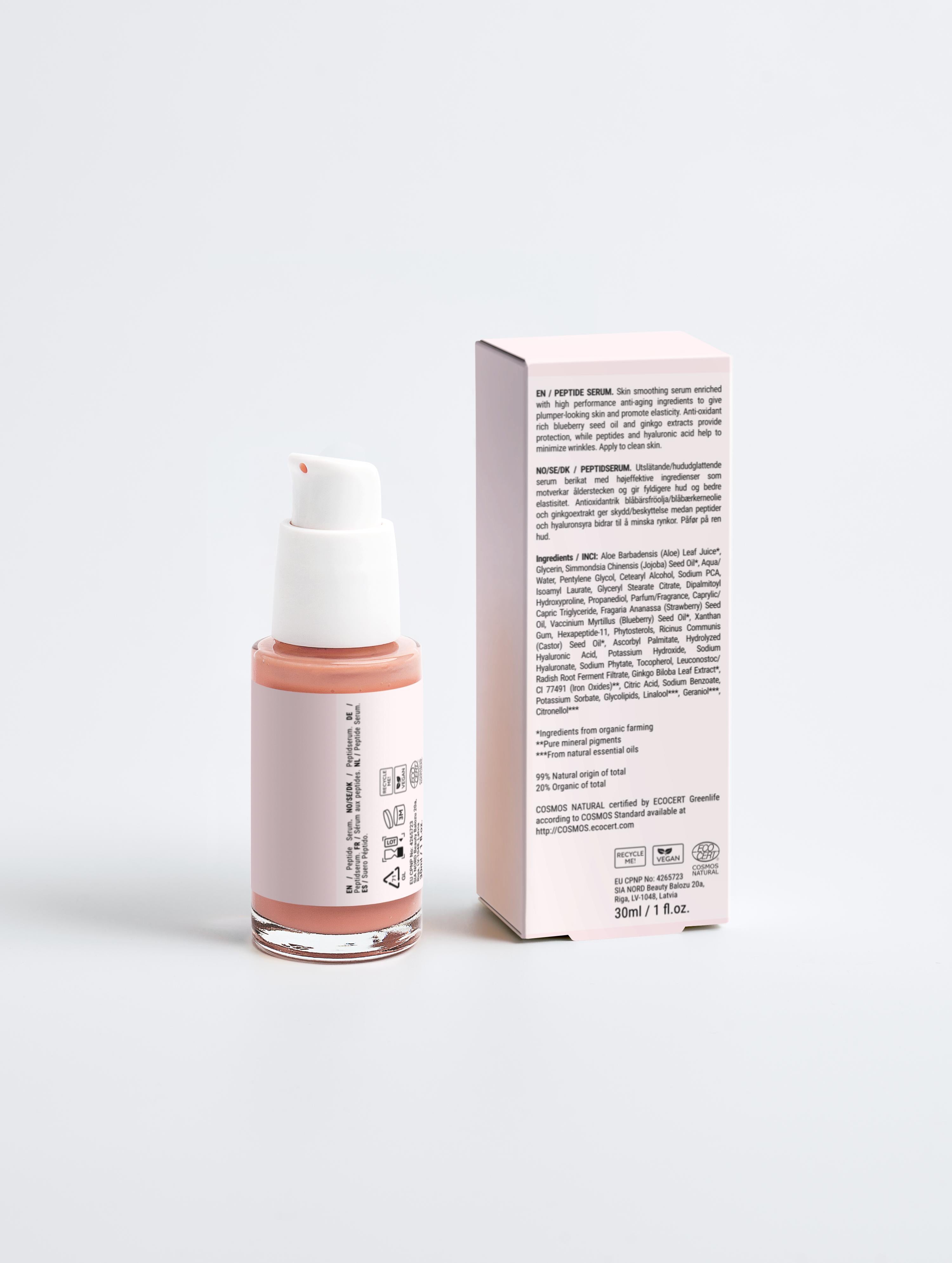 Peptide Serum – Anti-Age - Lyxigt lyft för fastare hy