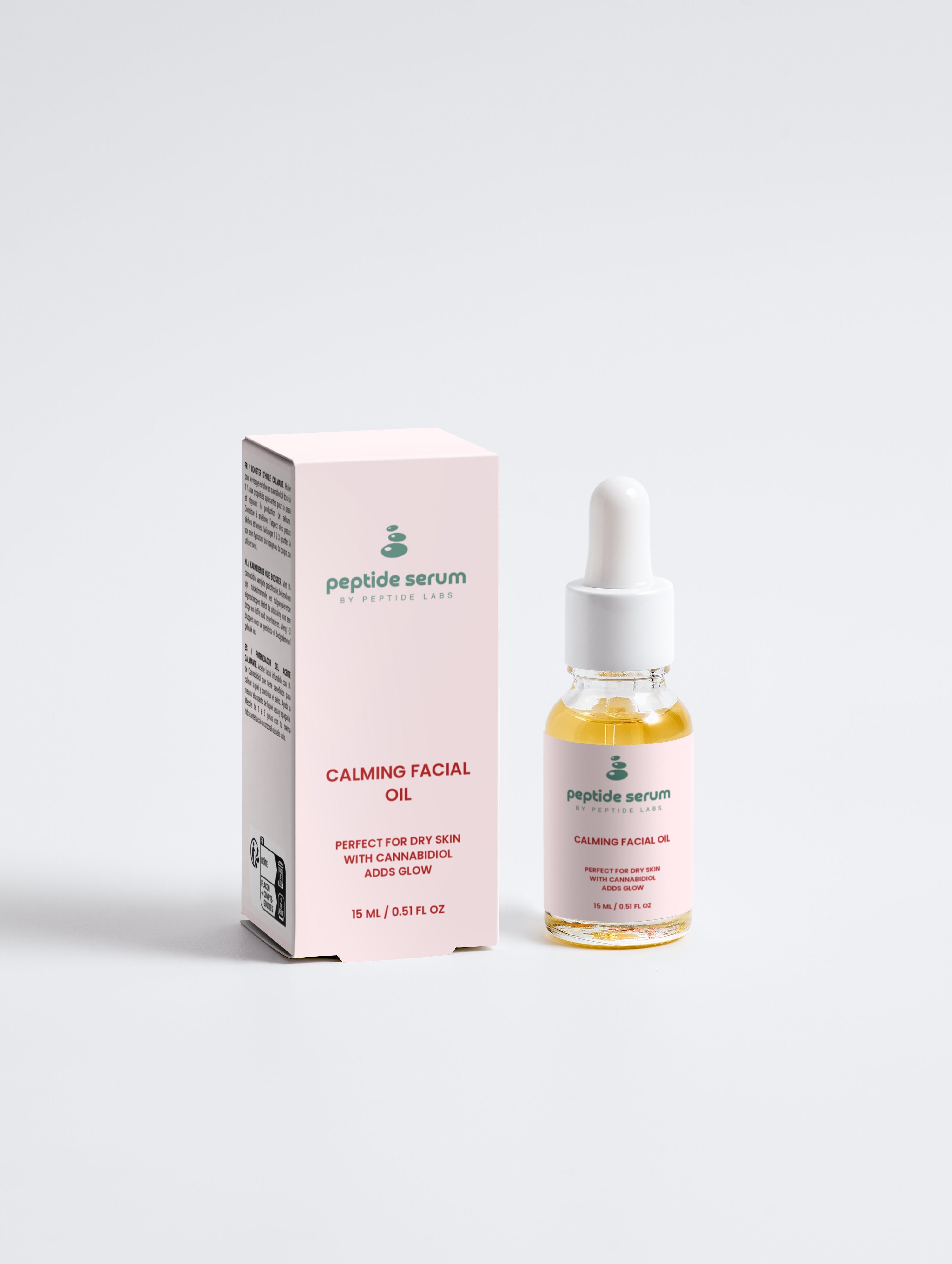 Calming Facial Oil – Lugn, lyster och balans i varje droppe