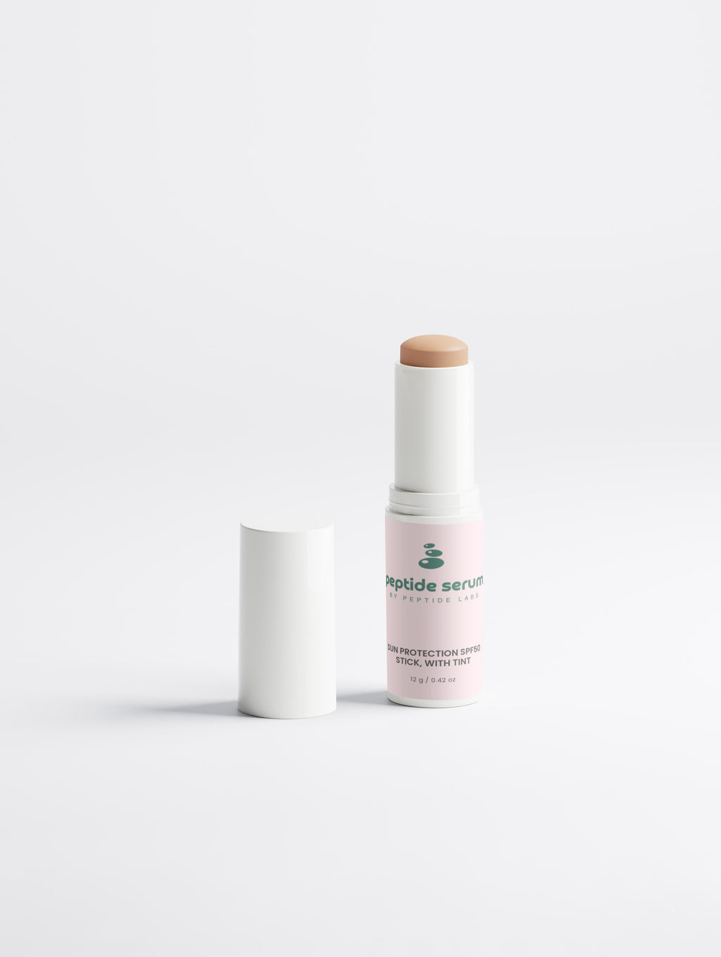 Sol Skydd SPF 50 Stick – tonat mineralskydd för ansiktet
