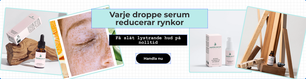 Peptide Serum – Anti-Age - Lyxigt lyft för fastare hy
