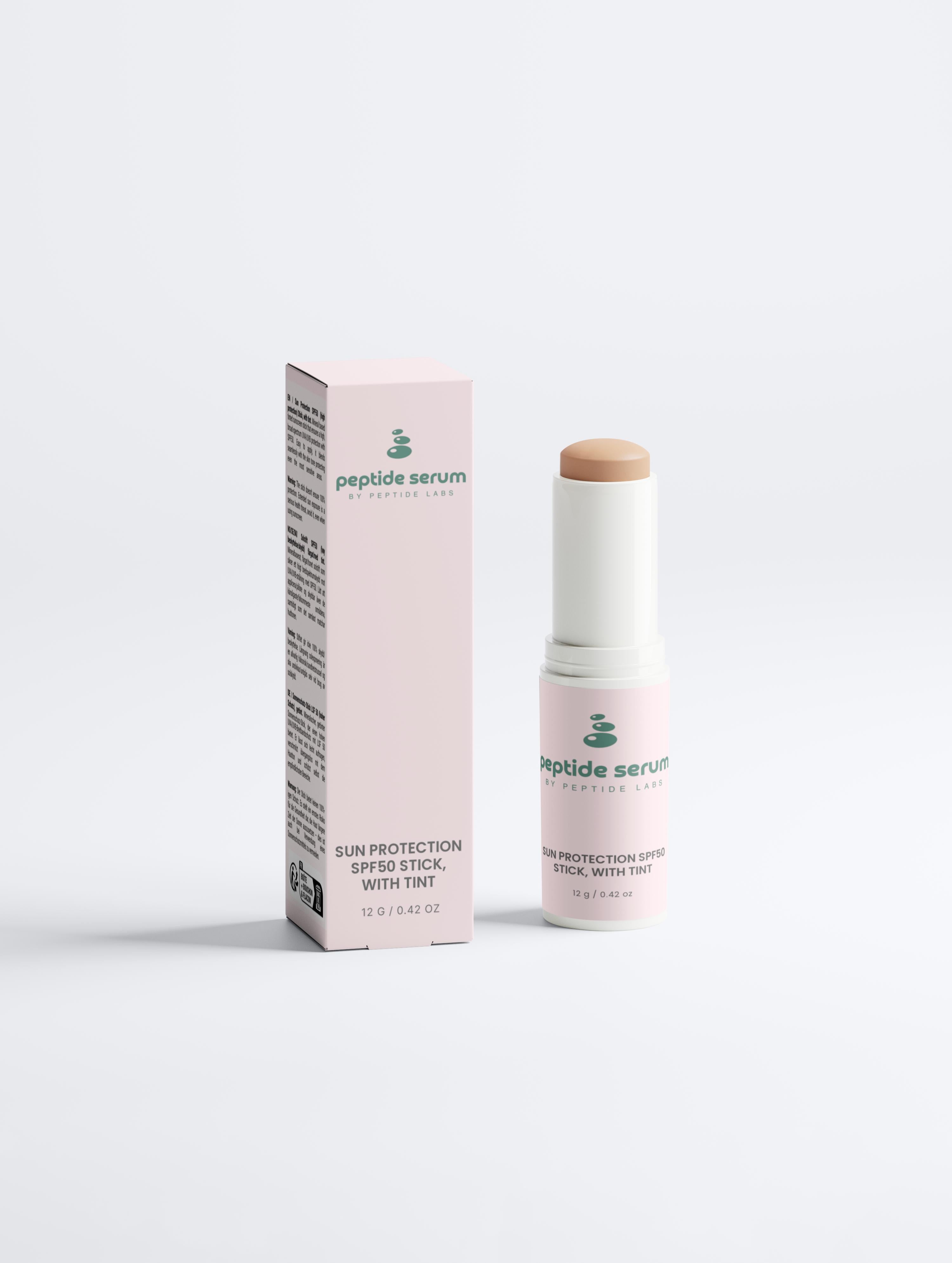 Sol Skydd SPF 50 Stick – tonat mineralskydd för ansiktet