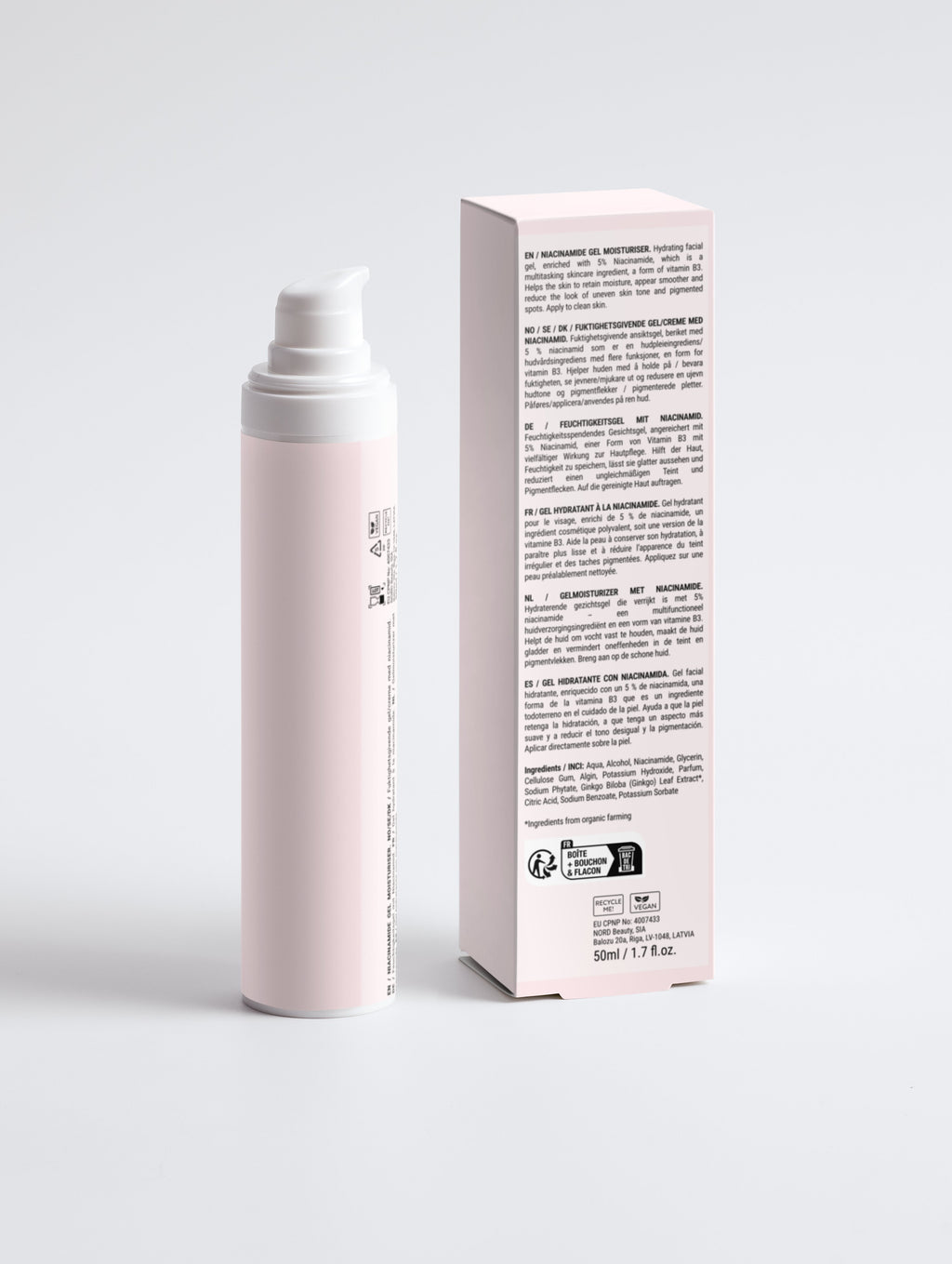 Niacinamide Gel Moisturiser – Din genväg till en jämnare hudton