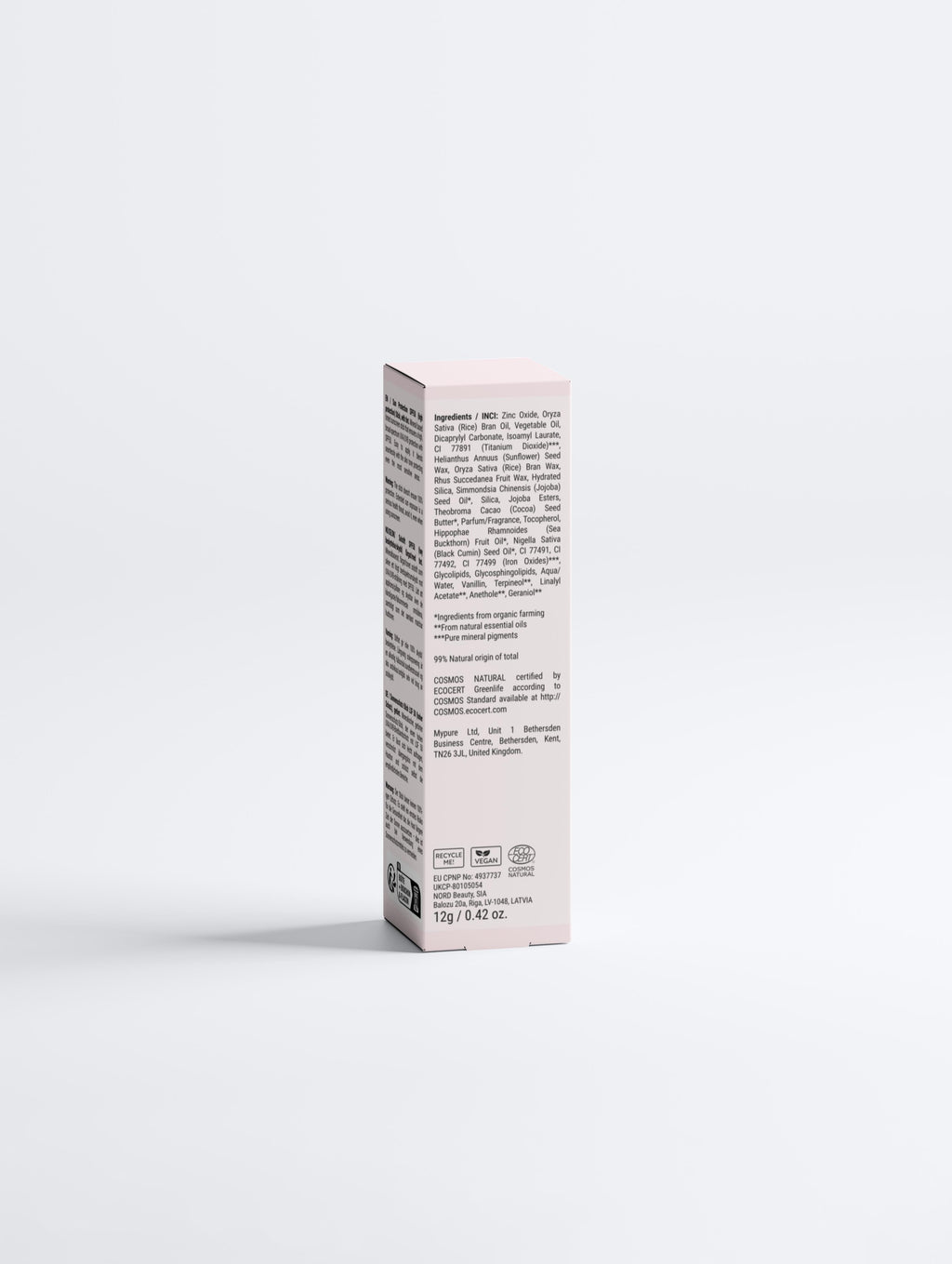 Sol Skydd SPF 50 Stick – tonat mineralskydd för ansiktet